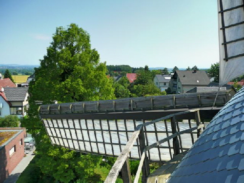 Dorfansicht von der Windmhle aus