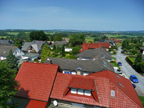 Dorfansicht von der Windmhle aus